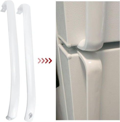AMI PARTS WR12X22148 Refrigerator Door Handle Set Replaces AP5949272,B072HYK3VQ,GTH17GBEDRWW?GTH18GBD4RWW...
