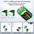 9V Lithium Battery, High Capacity 1300mAh,with 2 in 1 USB Charging Cable, (2024 New Version)Rechargeable 9 Volt Square Batteries for Smoke Detecto...