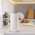 Paper Towel Holder Countertop, Kitchen Paper Towel Stand for Kitchen Organization and Storage, All Metal Sturdy Roll Dispenser, Gray...