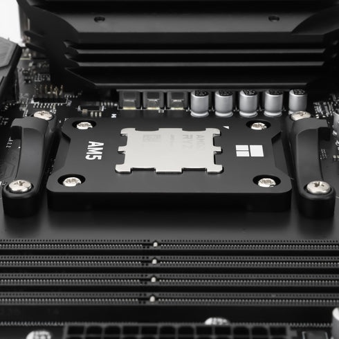 Thermalright ASF Black V2 AM5 CPU Holder, AM5 Safety Fixed Frame, AM5 Secure Frame, Corrective Anti-Bending Fixing Frame, AM5 Anti-Bending Contact...