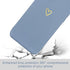 for iPhone 13 Case Cute Slim Shockproof Phone Case with Wireless Charging Support and Protection, Blue Grey......
