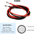 10 Pairs Amass EC3 Battery Connector Plugs,3.5mm Banana Plug Female Male Bullet Connector with 14 Gauge Silicone Wire for RC ESC LIPO Battery Elec...