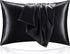 BEDELITE Satin Pillowcase for Hair and Skin, Super Soft and Cooling Similar to Silk Pillow Cases 2 Pack with Envelope Closure, Gift for Women Men(...