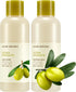Nature Republic Toner Emulsion Set with Olive Leaf Extracts - Home Skin Care Moisturizer Set with Real Egyptian Olive 10,000ppm, Shea Butter, Vita...