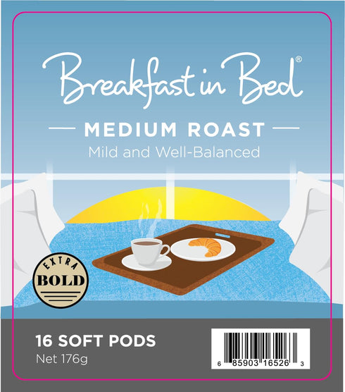 Wolfgang Puck Coffee, Breakfast in Bed Pods, 12 Gram Pods, 16 count...