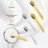 Makeup Metal Spatula 4 Pcs Mini Spoon Beauty Scoop Reusable Skin Care Spatula Massage Makeup Beauty Spoons Mask Shovel Applicator For Facial Cosme...