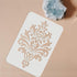 FINGERINSPIRE Damask Stencil 11.7x8.3inch Reusable Damask Wall Stencil Damask Floral Stencil for Painting Floral Allover Pattern Stencils for Pain...
