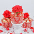 Red Sprinkles Valentines Sprinkles for Cake Decorating Fancy Valentine Sprinkles for Cookie Decorating Valentines Day Sprinkles Edible Cake Decora...