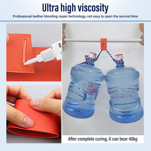 Special Glue for Leather, Leather Repair Glue, Used for bonding Between Leather and Leather, Leather and Fabrics?Shoe, Suitable for All Kinds of L...
