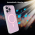 Omorro Compatible with iPhone 15 Pro Max Magnetic Case, Compatible with Magsafe, Soft TPU Luminous Case Glow in The Dark Shockproof Protective Pho...