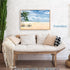Sea Beach Canvas Wall Art Coastal Poster Wall Nature Modern Seascape Canvas Sandy Beach Coastal Landscape Canvas Coastal Beach Pictures Painting A...