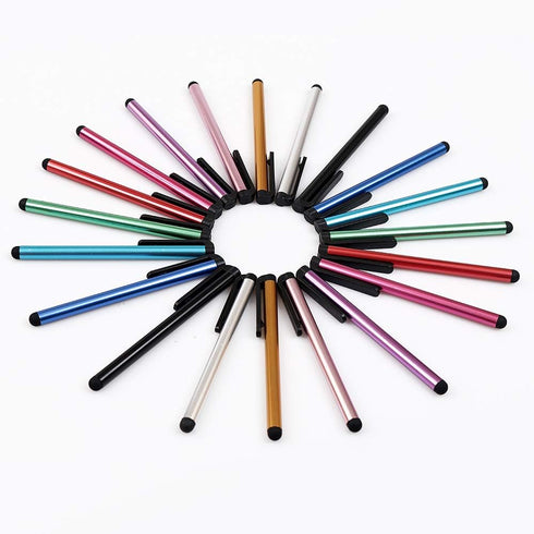 homEdge Slim Stylus Pen Set of 20 Pack, Universal Stylus Compatible with All Device with Capacitive Touch Screen – 10 Color......