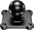 BRCOVAN 1'' Ball Mount Base with Aluminum Alloy 4-Hole AMPS Square Plate & 1'' TPU Ball Adapter Compatible with RAM Mounts B Size 1 Inch Ball Doub...