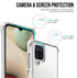 Folmeikat Samsung Galaxy A12 Phone Case, Clear Transparent Reinforced Corners TPU Shock-Absorption Flexible Cell Phone Cover for Samsung A12 6.5"(...