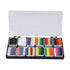 Rainbow Face Paint Split Cake Body Painting Professional 12 Colors Face Body Paint Kit Largest Oil Based Hypoallergenic Neon Face Painting Palette...