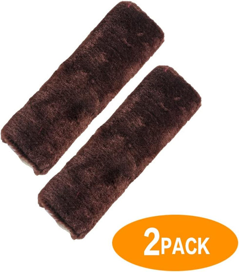 Car Seat Belt Shoulder Pads,Universal CarSeatbelt Protector,Bag Backpack Laptop Strap Cover Adjuster Protector,Car Soft Plush Seat Belt Shoulder P...