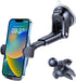 OQTIQ 3-in-1 Car Phone Mount – Dashboard, Windshield & Air Vent Holder with Strong Suction Cup, Adjustable Arm, 360° Rotation – Compatible with iP...