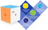 Qidi Speed Cube 2x2- Stickerless Magic Cube 2x2x2 Puzzles Toys (50mm), The Most Educational Toy to Improve Concentration....