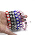 Fuqimanman2020 6pcs Saint Benedict Medal on Adjustable Cord Wrist Bracelet Set Cross Mary Virgin Saint Jude for Women Men Evil Protection Prayer R...