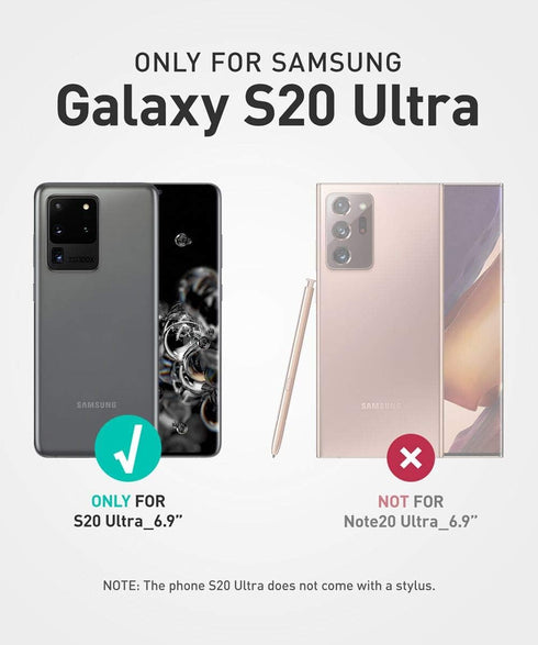 i-Blason Cosmo Series Case for Samsung Galaxy S20 Ultra 5G (2020 Release), Slim Stylish Protective Case Without Built-in Screen Protector, Ameth, ...
