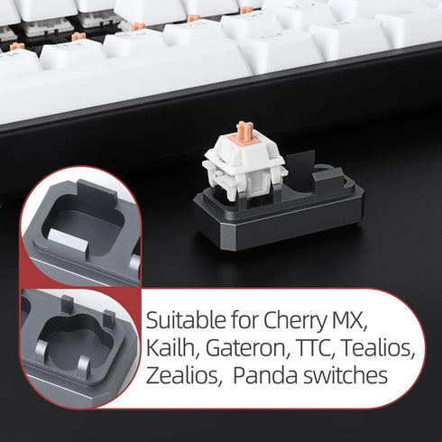 YIMAGUJRX RUNJRX Keyboard Switch Lube Kit JRX 205G0 0.53oz/15g, Switch Opener for MX Cherry Panda Kailh Gateron Switch,Lube Brush for Mechanical K...