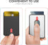BIAJIYA Card Holder for Back of Phone for Stand MagSafe Magnetic Silicone Wallet Compatible with iPhone17/16/15/14/13/12/12 Pro/ 12 Mini/ 12 Pro M...