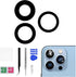 for iPhone 13 PRO OEM Rear Camera Lens Replacement for iPhone 13 PRO MAX with Dual-Sided Adhesive Back Camera Glass Lens with Fix Tool Repair Kit ...