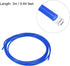 uxcell Pneumatic Air Tubing, 4mm OD x 2.5mm ID 3 Meter (118 Inch) PU Polyurethane Air Compressor Tubing Hose Pipe Blue...