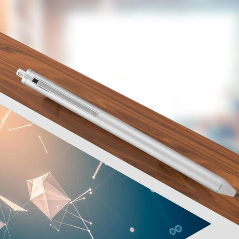Soft Head Stylus Universal Cloth Head Lightweight Touch Screen Stylus Pen for Smartphones/Tablet(Silver)......