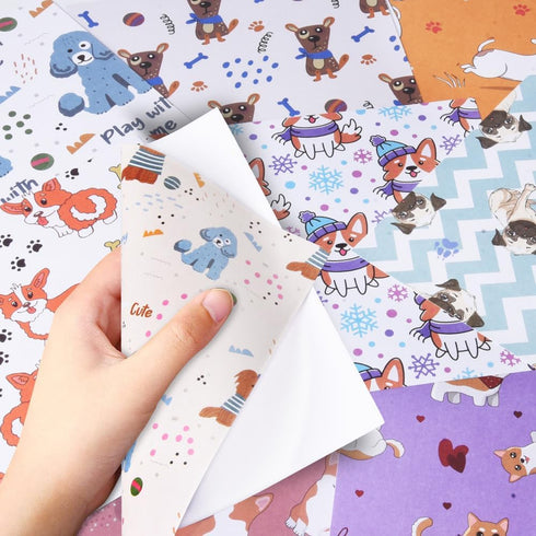 6x6” 160gsm cardstock Single Sided Scrapbooking 24 Paper Pad vintage decoupage scrapbook kit patterned paper junk journal supplies journaling supp...