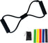 Gym or Home Workout Equipment,Figure 8 Resistance Band with Padded Handles Great for Stretch, Exercise, Fitness Training, Yoga, Resistance Weights...