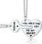 YEEQIN 2PCs Couples Necklaces, Couple Necklace Set, Gifts for Girlfriend Wife, Personalized Couples Jewelry - You Hold The Key to My Heart Forever...