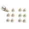 Baby Back Replacement Earring Backs, Soft Rubber (6 Pair Pack)...