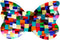 Hygloss Metallic Foil Boards Square 1" 500/pk...
