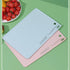 Kitchen Plastic Cutting Board, Reusable Plastic Utility Cutting Board Multifunctional Portable Fruit Chopping Board with Knife Hanging Hole for Ki...