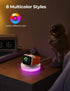 JOYROOM for Apple Watch Charger Stand, Portable Magnetic Charging Dock with USB C Cable & 7 Colorful Light, Fast iWatch Charger Stand Compatible w...