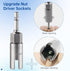 1/4in Hex Shank Nut Driver, 4 Pcs Wing Nut Driver Sockets, 10/12/16/18mm, Slot Wing Nuts Drill Bit Sockets, Wrench Tools for C Hook Bolts, Panel N...