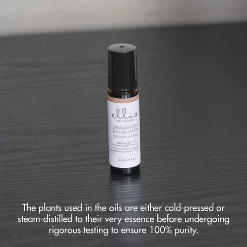 Ellia Sandalwood Essential Oil Roll-On | 10ml, 100% Pure, Therapeutic Grade...