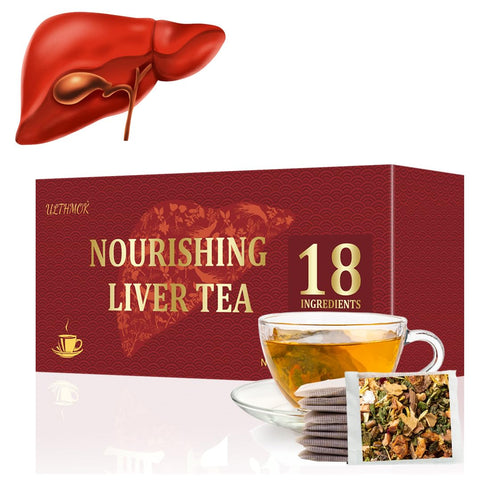 Premium 18 Flavors Liver Detox Tea,30 Tea Bags/5.3 Oz,Nourishing Liver with 18 Natural Herbs,for Liver Detox & Liver Protection Hebal Chinese Tea?...