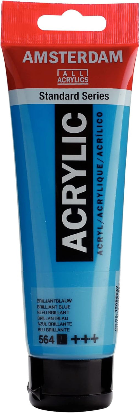 Amsterdam Standard Series Acrylic Tube 120ml Brilliant Blue 564 (17095642)...