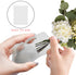 30Pcs Pocket Boutonniere Plastic Sleeve, Transparent Boutonniere Pocket Holder Square Boutonniere, Boutonniere Supplies Clear Plastic Sleeves for ...