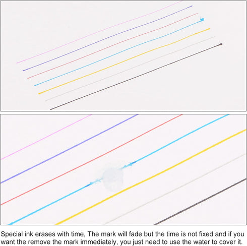 Auto Disappearing Ink Pen Refills 100pcs 0.5mm Fabric Marker Pen Refill Magic Disappearing Ink Patchwork Marking Pens for Tailors Quilting Sewing ...