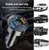 Car Charger 66W Super Fast Charging with USB 2.4A&QC 3.0(Voltmeter&LED Lights) Universal Quick Charge for 12-24V Car Cigarette Lighter Plug,Compat...