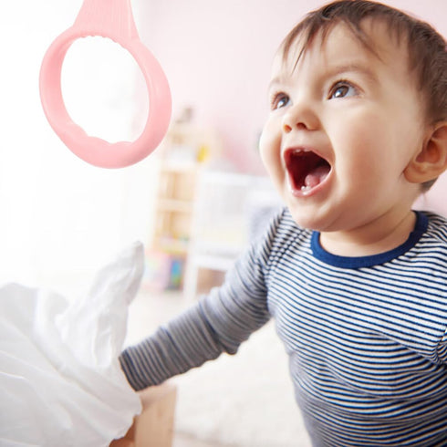 SAFIGLE Cribs 4pcs Baby Pull up Rings Baby Standing Walker Crib Tool Ring Baby Playpen Crib Hook Help Baby Stand Up Walking Training Tool for Newb...
