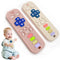 Baby Teething Toys, 2Pack Baby Toys 6 to 12 Months, Teething Toys for Babies 0-6 Months, Remote Control Teething Toys, Infant Toys, Baby Teether f...
