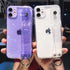 Omorro for iPhone 12 Mini Bling Girly Case, Glitter Candy Color Crystal Clear Cover with Adjustable Hand Finger Strap Kickstand Soft TPU Protectiv...