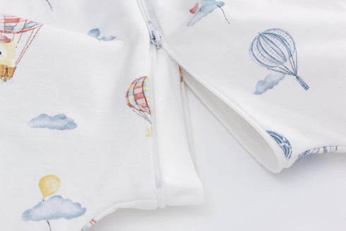 Miracle Baby Sleeping Bag with Feet, TOG 0.5 Sleep Sack Toddler Sleep Sack with Legs, 100% Cotton Long Sleeves Baby Wearable Blanket, Toddler Slee...
