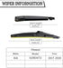 Rear Wiper Arm Blade Nut Set Replacement for KIA Sorento 2016-2020,Rear Wiper Cover Accessories Assembly, Wiper Cap Set for Back Windshield Window...