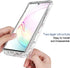 Case for Galaxy Note 10 5G, for Samsung Note 10 Clear Case for Girls, Soft TPU 360 Full Body Shockproof Hybrid Bumper Crystal Clear Phone Case Cov...