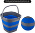 Collapsible Bucket with 1.32 Gallon (5L), Small Plastic Bucket for Sand or Beach, Portable Water Bucket for Cleaning, Fishing Water Pail...